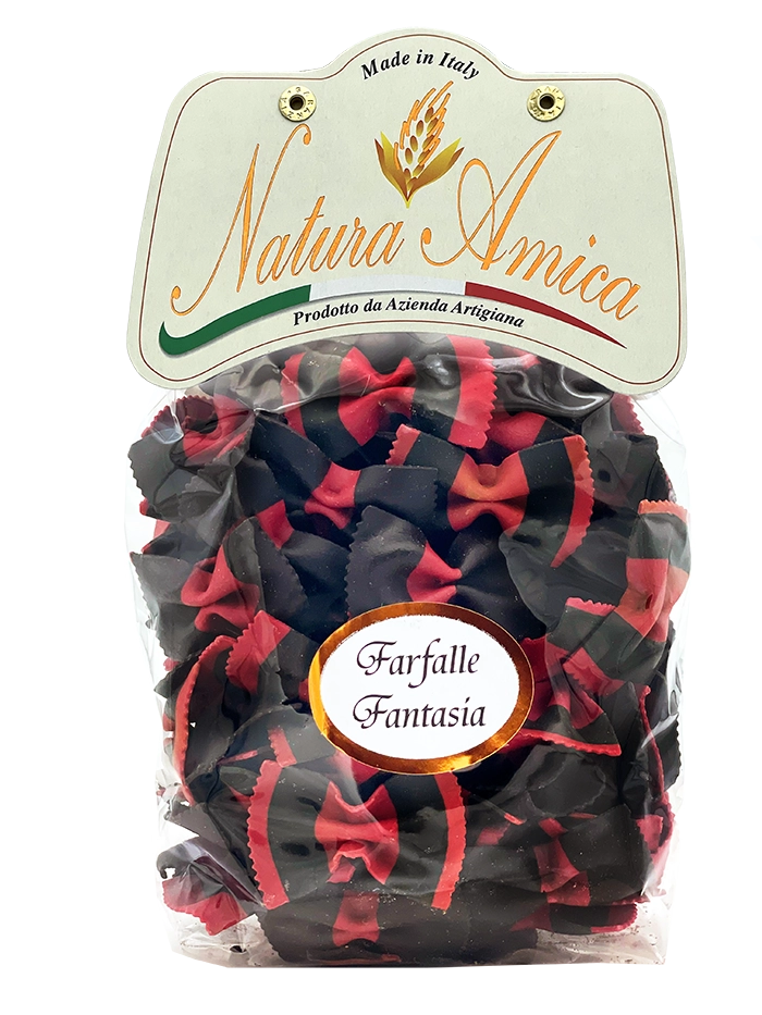 farfalle rosso e nere